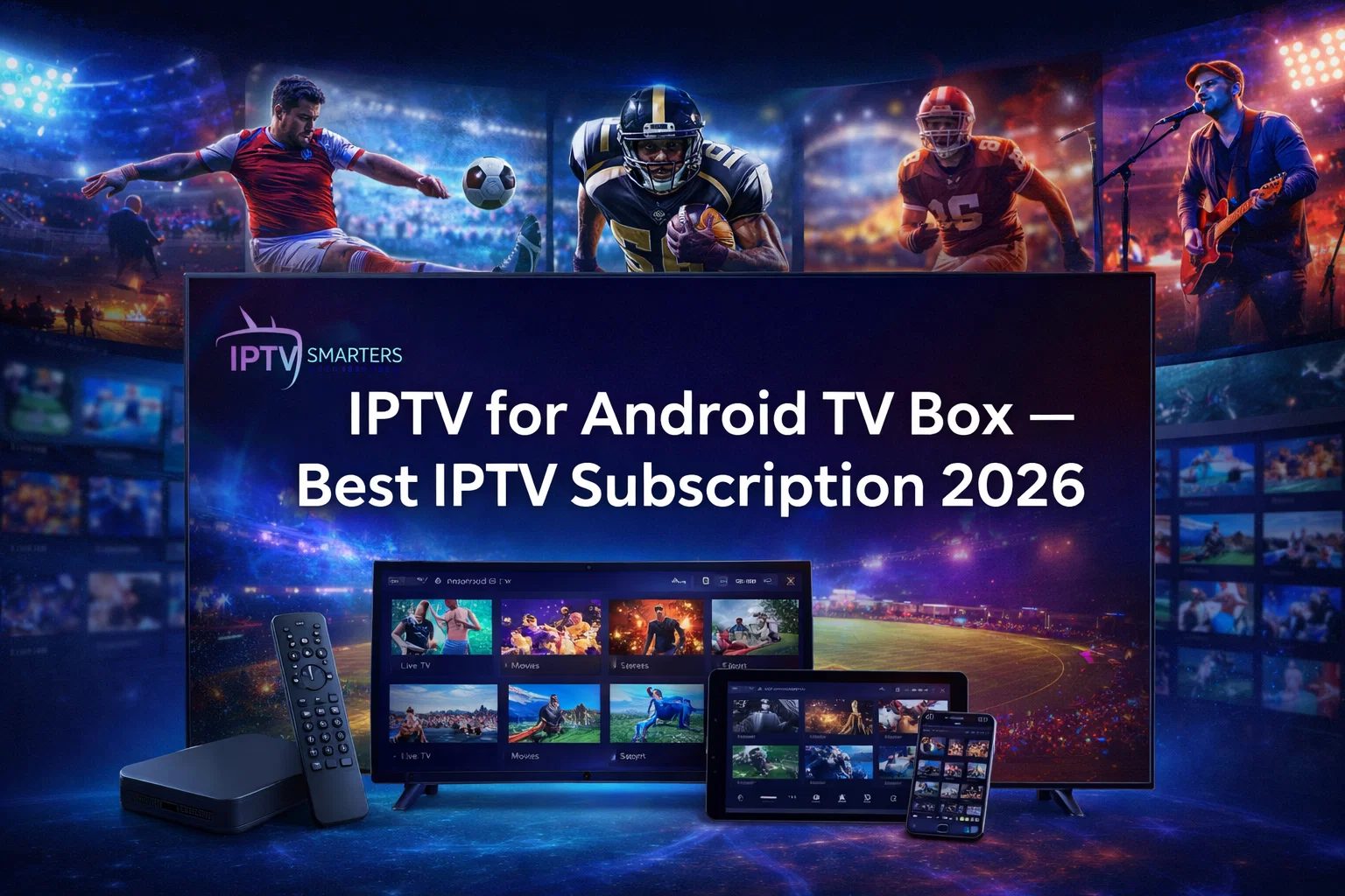 IPTV for Android TV Box – Best IPTV Subscription 2026