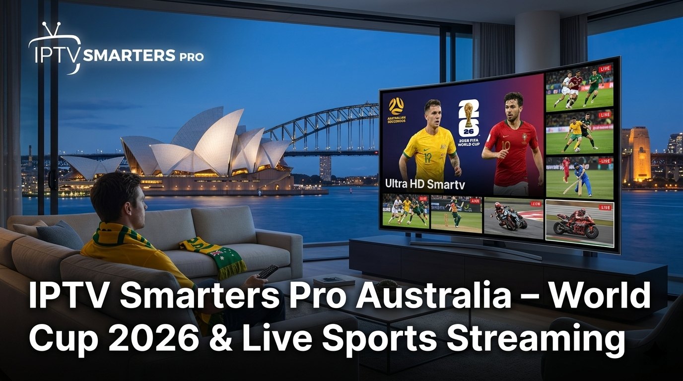 IPTV Smarters Pro Australia – World Cup 2026 & Live Sports Streaming